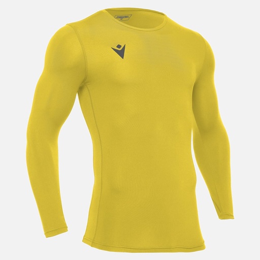 HOLLY TECH UNDERWEAR TOP LS YEL